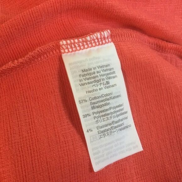 NWOT. J Crew Coral Short Sleeve Blouse Women’s L - Picture 7 of 7